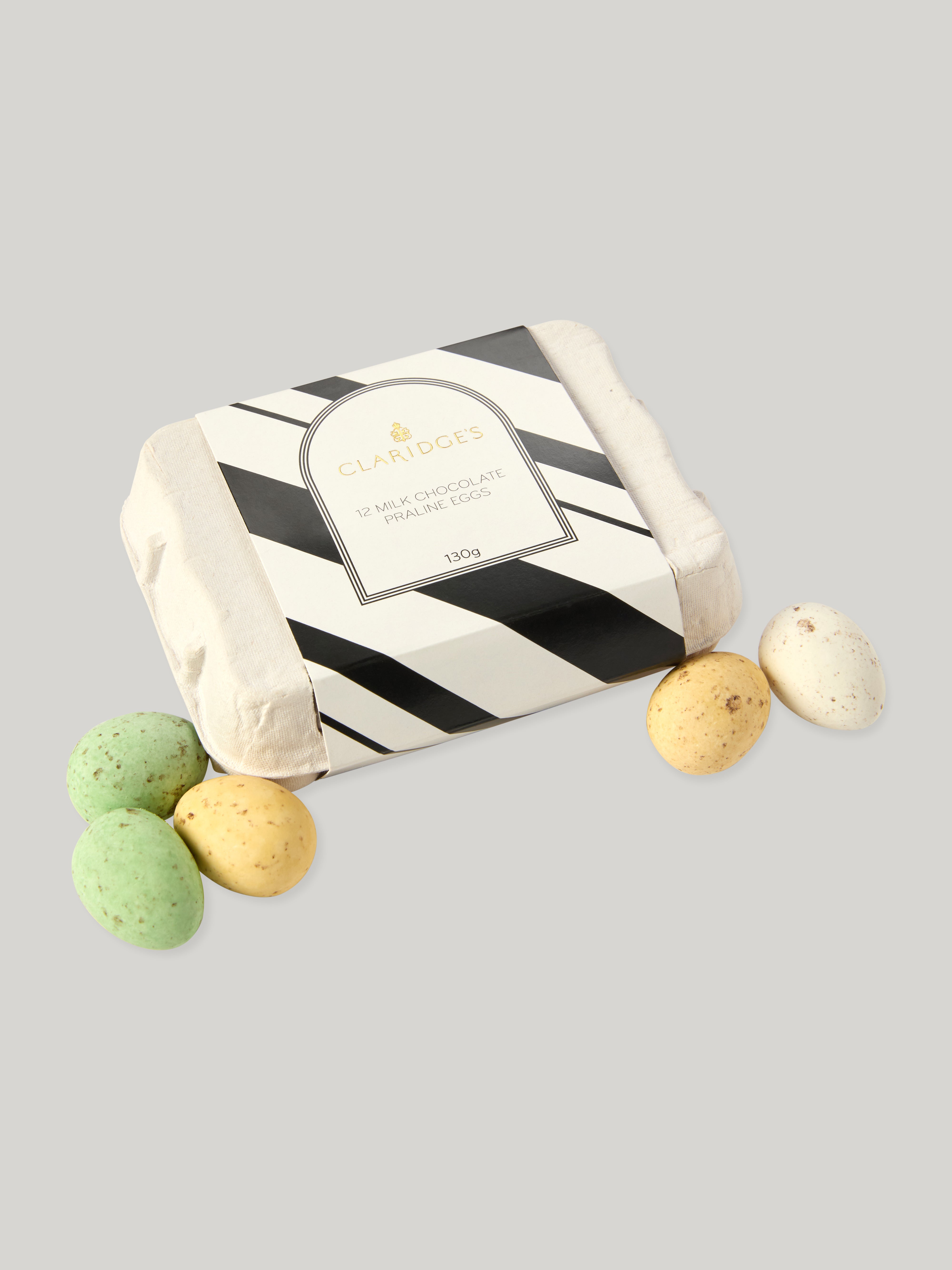 Claridge’s Milk Chocolate Praline Eggs