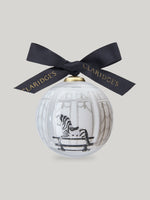 Claridge's Rocking Zebra Bauble
