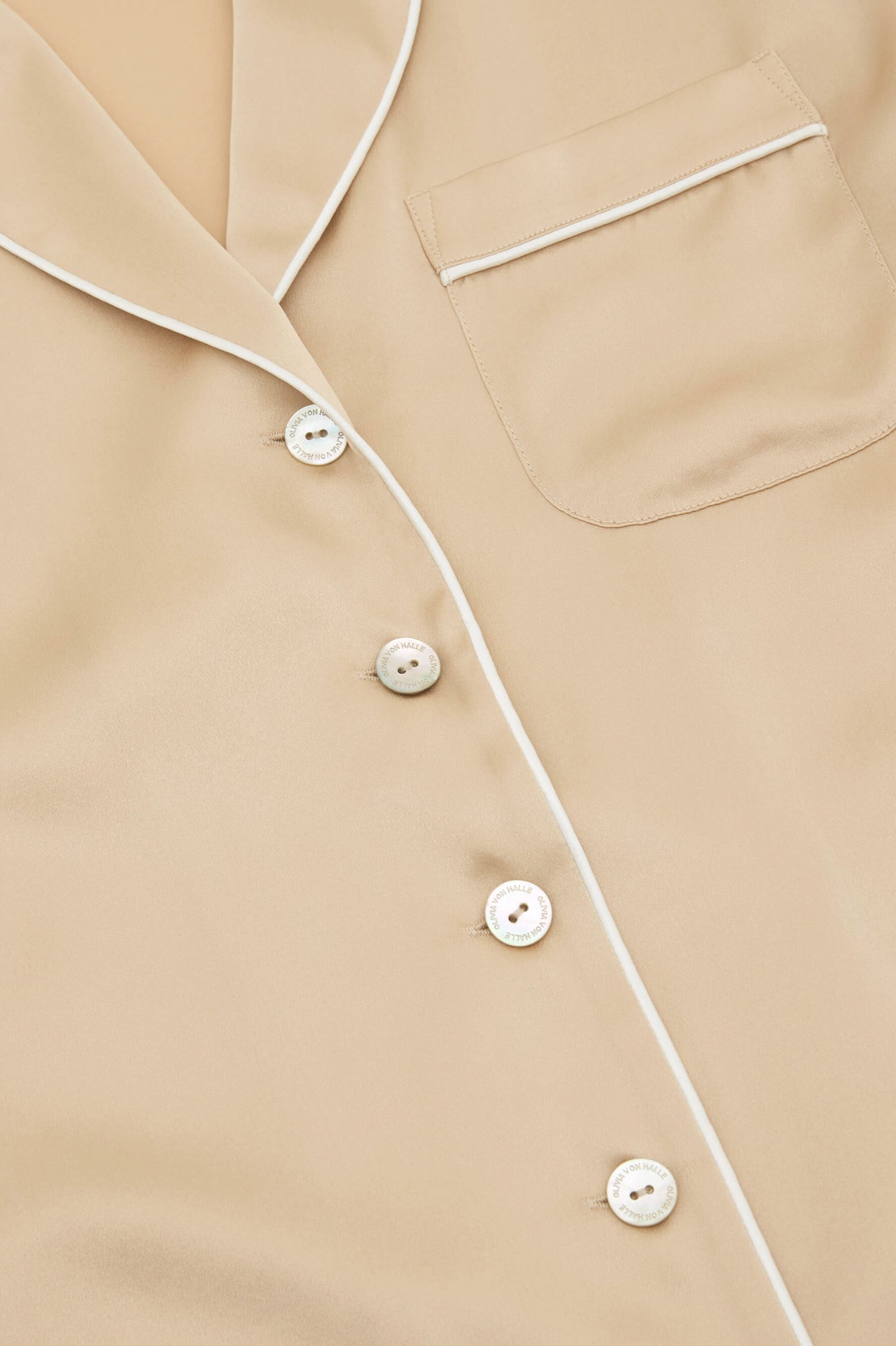 Olivia Von Halle Coco Pyjamas Caramel