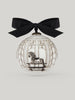 Claridge's Rocking Zebra Christmas Bauble