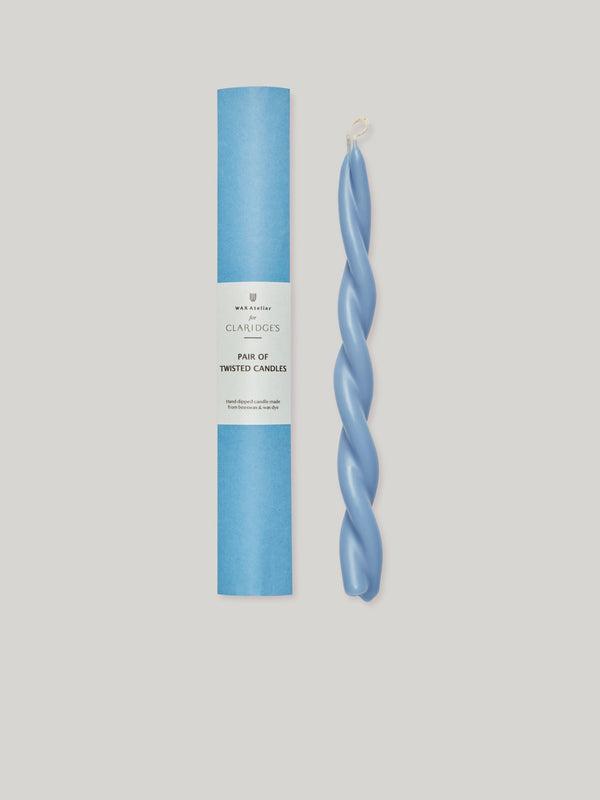 Wax Atelier Cornflower Twisted Candle