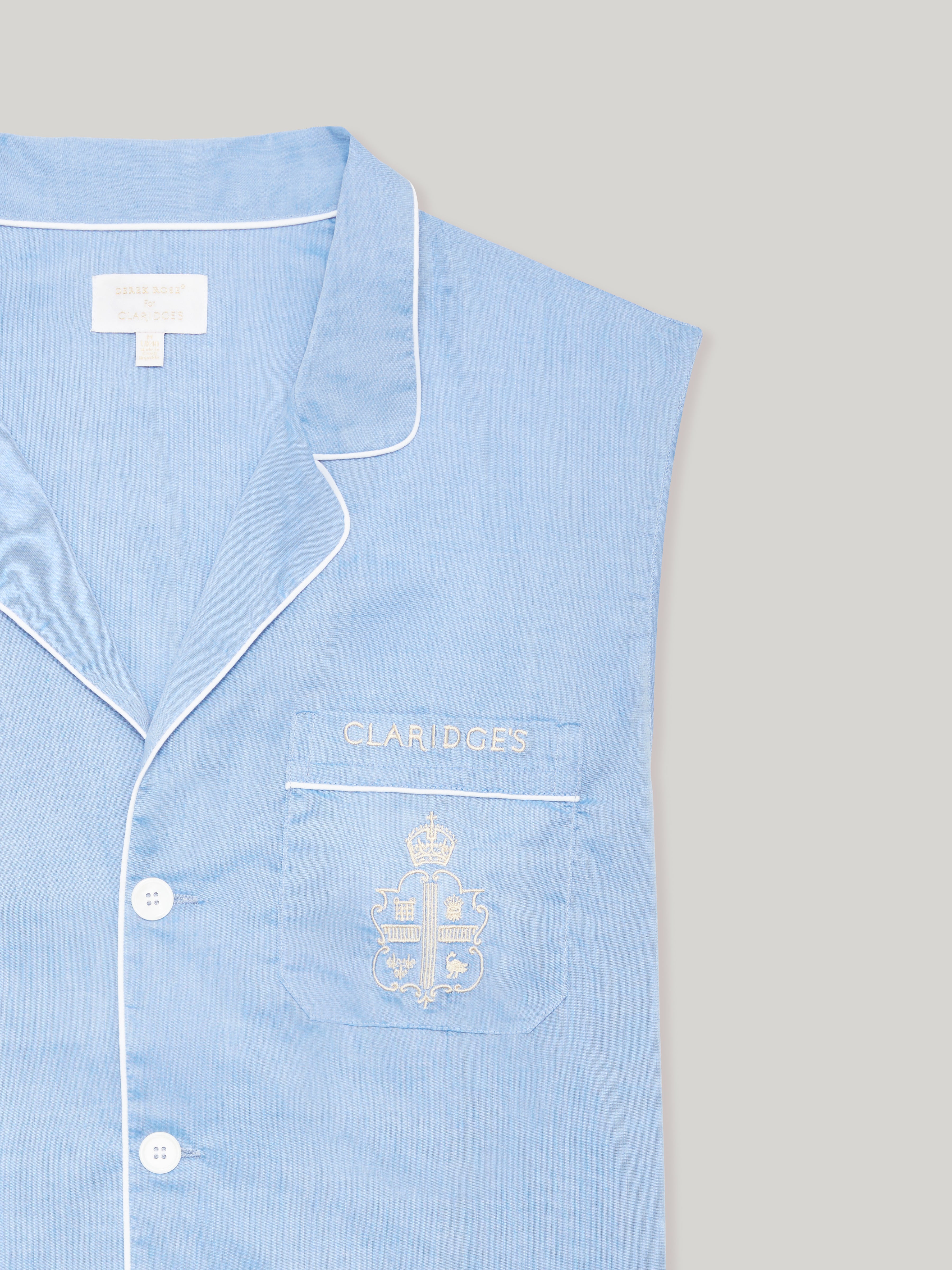 Claridge’s Men’s Pyjamas - Blue