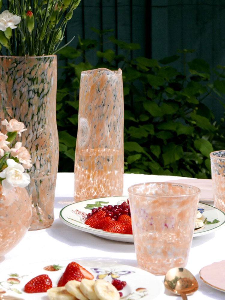 Claridge's x CURIO Peach Carafe