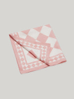 Claridge's x Summerill & Bishop Linen Napkin, Pink & White