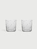 Richard Brendon : Star Cut Rocks Glasses, Set of 2