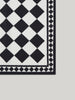 Claridge's x Summerill & Bishop Linen Napkin, Black & White